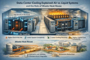 Data Center Cooling Explained (AI generated)