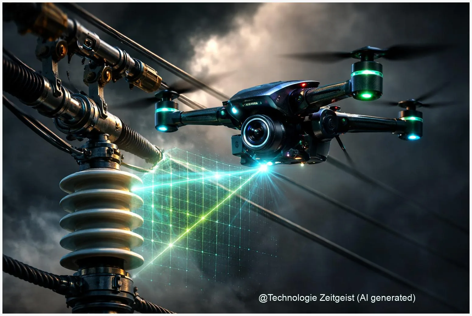AI Drones for Power Lines: How Grid Inspections Are Changing