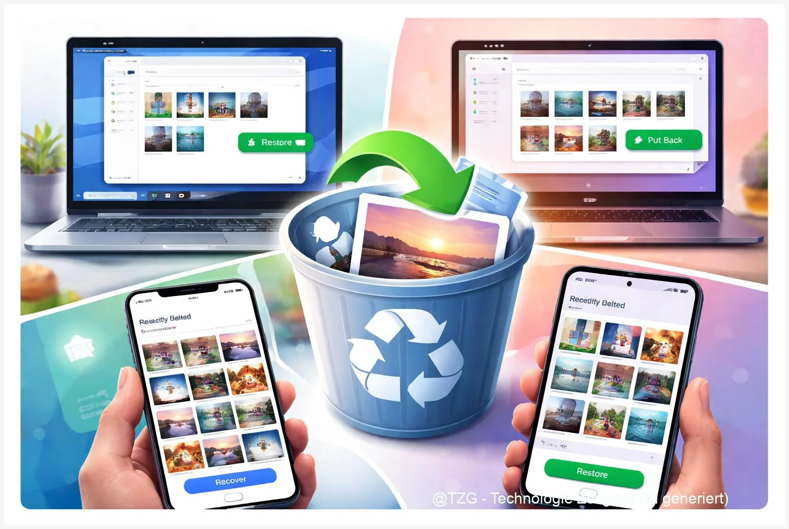 Recover Deleted Photos & Files: Safe Steps for iPhone, Android, Windows & Mac