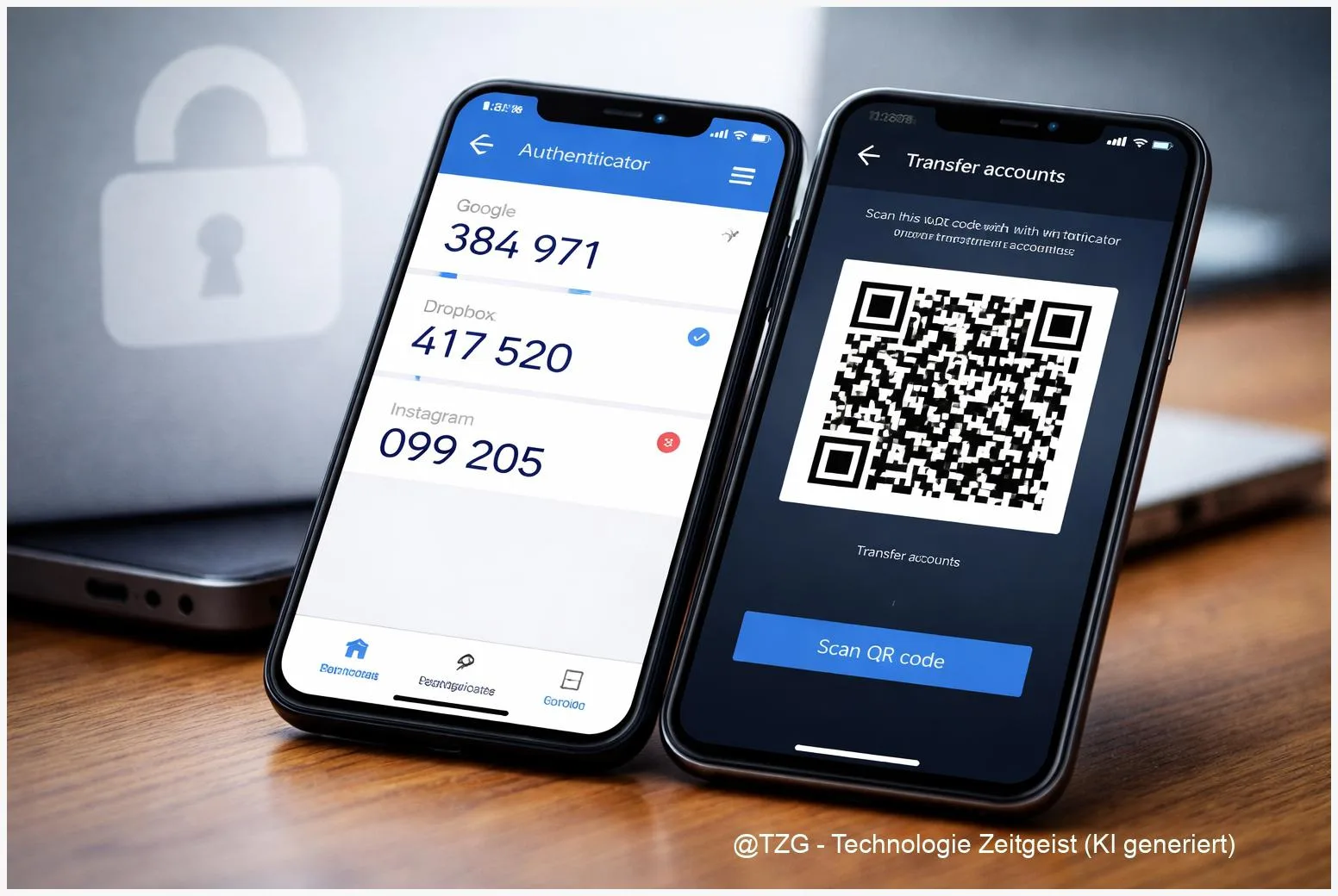 Transfer Authenticator Codes to a New Phone (Google & Microsoft)